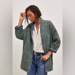 Anthropologie Reversible Kimono Jacket